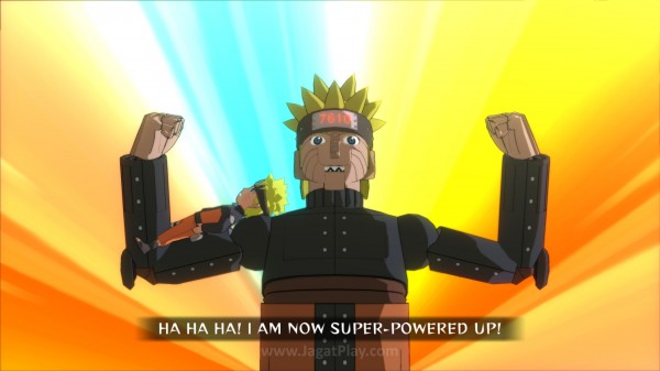 Selain Ninja World Tournament, satu mode cerita ekstra juga dirilis untuk memperkuat latar belakang karakter baru - Mecha Naruto yang unik.