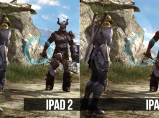 ipad 2 vs the new ipad infinity blade
