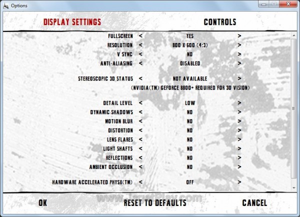 BatmanAC Settings