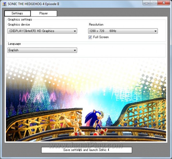 Sonic4 Settings