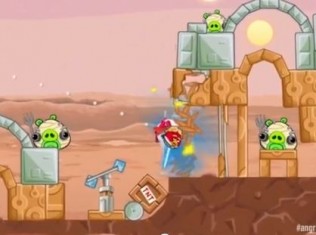 angry birds star wars gameplay