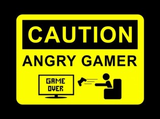 10 Kebijakan Gaming yang Paling Dibenci Gamer! 11 caution angry gamer