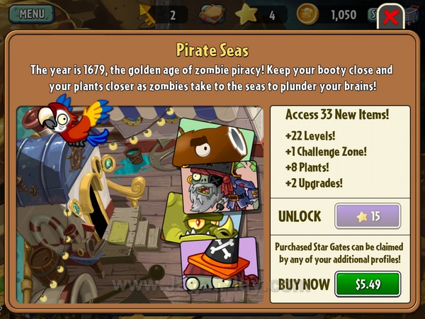 Membuka level baru? Uang!
