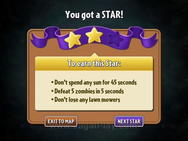 Walaupun menghadirkan ekstra tantangan, konsep seperti ini membuat Plants Vs Zombies 2 terasa repetitif. 