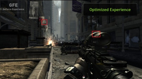 modern warfare with geforce experience