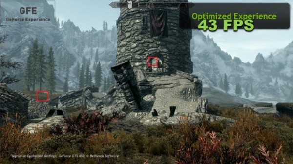 skyrim with geforce experience