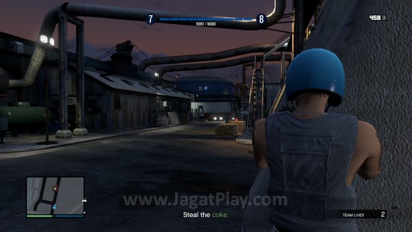 Review Grand Theft Auto Online: Ambisius, Potensial, Kurang Optimal! 6 Ada begitu banyak misi yang sangat diantisipasi namun tidak dilemparkan Rockstar di awal GTA Online ini. Salah satunya? Heist.