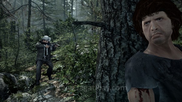 Review Rambo – The Video Game: Pilihan Bodoh! 9 Di kesempatan lain, Anda tampil seperti manusia purbakala yang baru keluar dari goa.