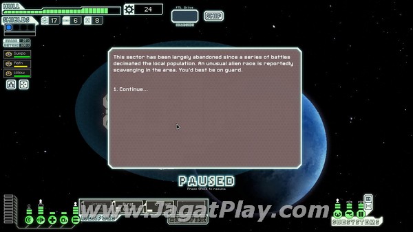 Sedikit informasi terkait Lanius akan muncul ketika Anda masuk ke Abandoned Sector.