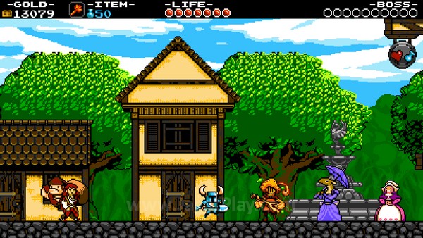 Review Shovel Knight: Mesin Waktu ke Tahun 1990! 2 Sound effect dan BGM MIDI yang memanjakan telinga menjadi salah satu alasan mengapa game ini mudah dinikmati.
