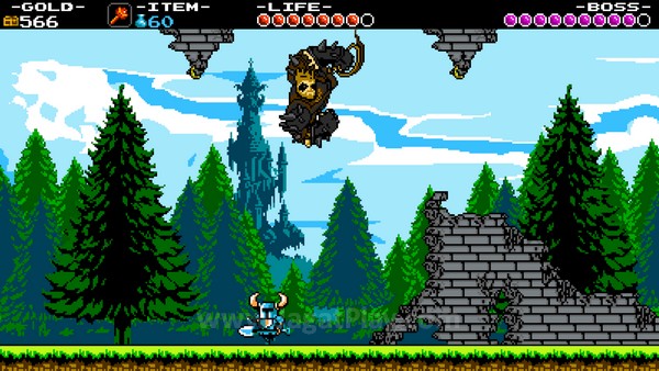 Review Shovel Knight: Mesin Waktu ke Tahun 1990! 8 Tidak hanya dari harta karun, Anda juga bisa mengalahkan para penantang di peta untuk mengumpulkan harta.