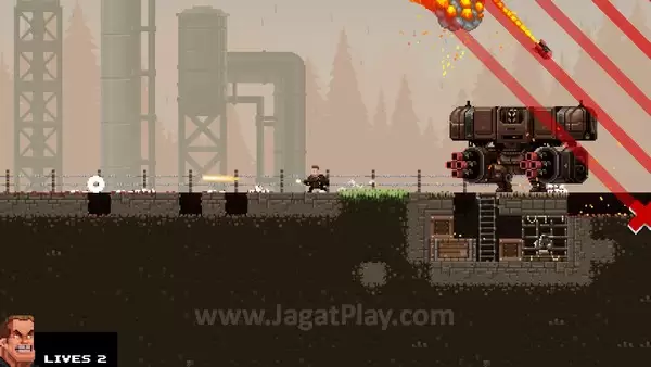 Review Expendabros: Sinergi Film - Game Keren dan GRATIS! 5 Tentu saja, Anda harus bertempur melawan boss yang menantang di beberapa titik permainan.