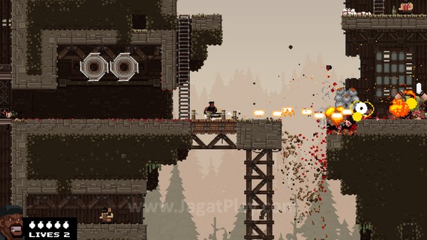 Review Expendabros: Sinergi Film - Game Keren dan GRATIS! 10 Dengan mekanik seperti ini, Expendabros memang lebih nyaman dimainkan dengan kontroler.