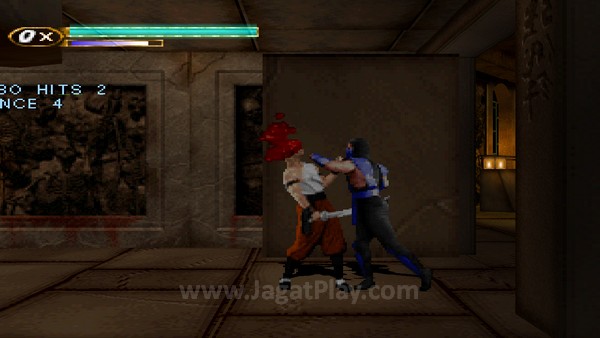 Terlepas dari format action platformer yang ia usung, sistem battlenya masih mengusung sensasi MK yang kentara. 