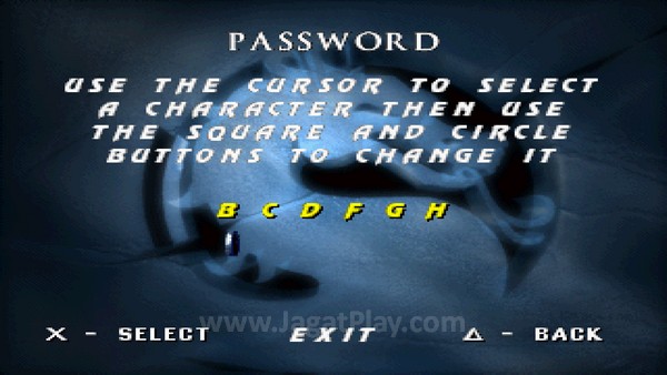 Sebuah screen yang sudah jarang ditemui di game-game modern saat ini. 