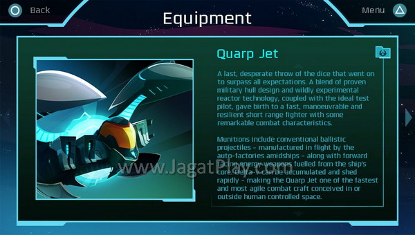 Quarp Jet, kendaraan super dengan senjata mematikan dan kemampuan teleportasi.