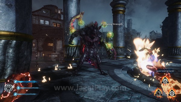 Dengan tema fiksi fantasi yang ia usung, sebagian mungkin langsung mengasosiasikan game ini dengan Skyrim. Namun alih-alih RPG, Lichdom-Battlemage lebih pantas disebut sebagai sebuah game action, sebuah game FPS berbasis magic.