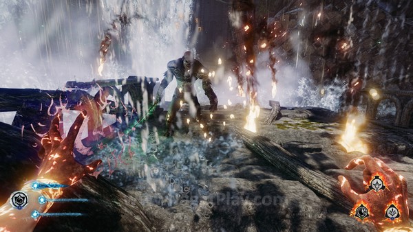 Setiap Sigils tentu hadir dengan efek yang berbeda. Api misalnya ditujukan untuk menghasilkan damage, sementara Es dan Listrik untuk stun. 