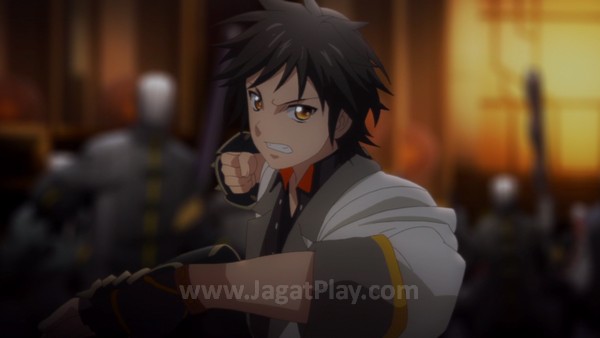 Cut-scene bergaya anime yang tetap keren.