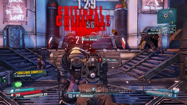 Review Borderlands – The Pre-Sequel: Hanya Sedikit Berbeda! 9 Seperti halnya Anda yang bisa bergerak lebih leluasa secara vertikal, musuh juga punya keuntungan sama. Musuh yang mengandalkan kemampuan melee bisa saja tiba-tiba mendarat di depan Anda jika Anda tidak waspada dengan posisi mereka.