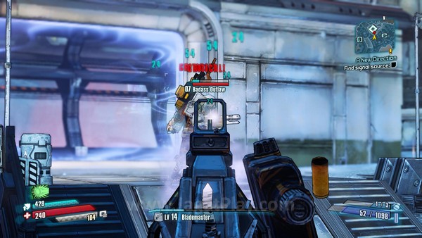 Review Borderlands – The Pre-Sequel: Hanya Sedikit Berbeda! 7 Menariknya lagi, kebutuhan udara ini tidak hanya berlaku untuk Anda, tetapi juga musuh manusia yang Anda hadapi. Menghancurkan helm udara mereka akan membuat mereka kehilangan napas, sulit bergerak, dan mendapatkan damage secara berkala.