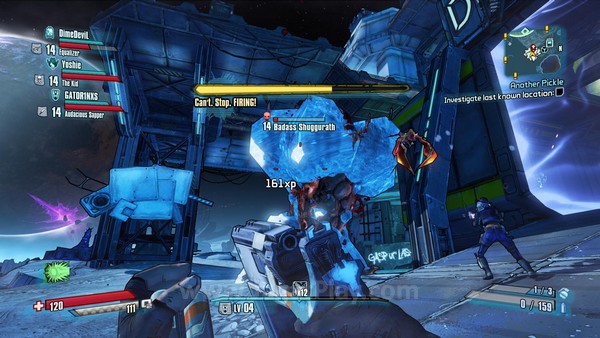 Review Borderlands – The Pre-Sequel: Hanya Sedikit Berbeda! 1 Dengan misi yang terhitung repetitif, Pre-Sequel sangat mudah terasa monoton. Salah satu cara terbaik untuk menangani hal ini adalah dengan mencicipinya secara multiplayer.