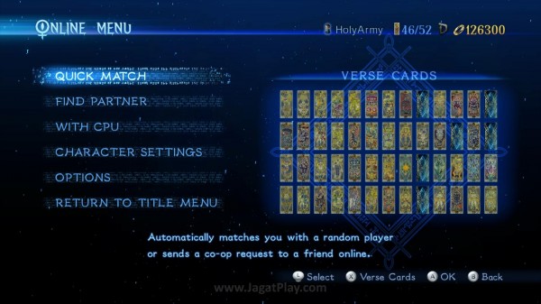 Review Bayonetta 2: Calon Game Terbaik Tahun Ini! 2 Ada beberapa tantangan dalam bentuk Verge Cards yang bisa Anda selesaikan, dengan ektra Halo yang bisa Anda dapatkan.