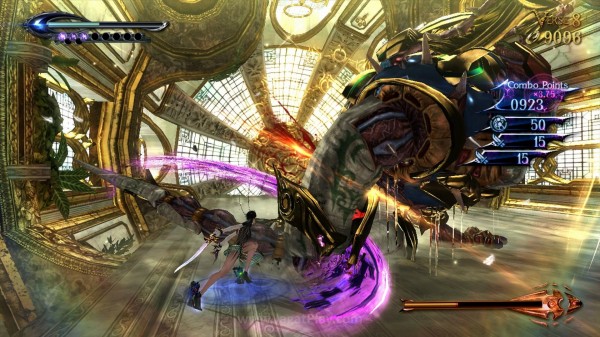 Review Bayonetta 2: Calon Game Terbaik Tahun Ini! 12 Musuh baru demi musuh baru ini bukan sekedar kosmetik. Tiap boss dan varian musuh baru ini hadir dengan karateristik serangan berbeda yang butuh cara tersendiri untuk ditundukkan. Tidak pernah ada sensasi monoton sama sekali,, selalu ada sesuatu yang baru di Bayonetta 2.