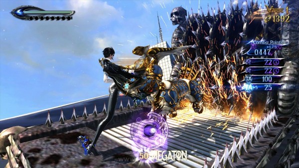 Review Bayonetta 2: Calon Game Terbaik Tahun Ini! 3 Torture Attack - menawarkan damage besar pada satu unit musuh lewat metode menyeramkan. Menguatkan citra Bayonetta sebagai seorang sadokis?