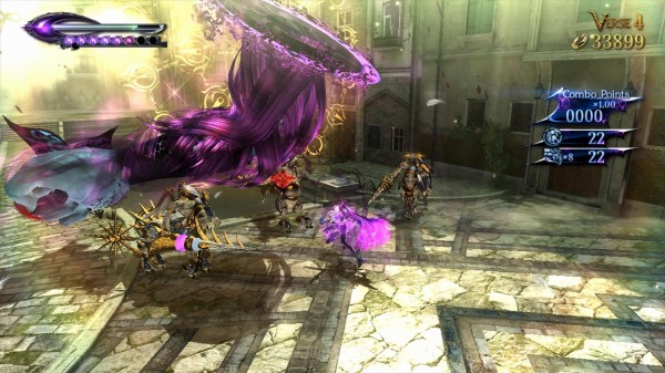Review Bayonetta 2: Calon Game Terbaik Tahun Ini! 4 Selain Torture Attack, Anda juga bisa menggunakan Magic yang ada untuk mengakses mode lain bernama - Umbran Climax yang meningkatkan kekuatan Bayonetta secara signifikan. Tiap serangan hadir dengan damage lebih besar, dengan efek area yang lebih luas. Umbran Climax juga tidak bisa ditahan oleh sebagian besar varian boss.