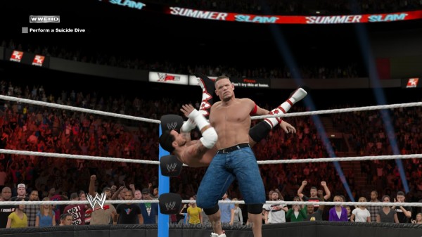 Mode kedua adalah 2K Showcase yang membawa Anda kembali ke dua rivalitas legendaris WWE. Pertempuran antara John Cena vs CM Punk.
