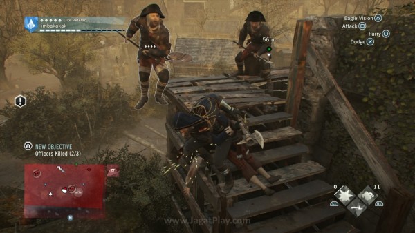 Review AC Unity – Dead Kings: Untung Saja Gratis! 14 Serangkaian masalah ternyata belum diselesaikan, termasuk bug dan glitch yang mempengaruhi permainan. NPC bergerak di luar batas normal? Yups, masih ada.