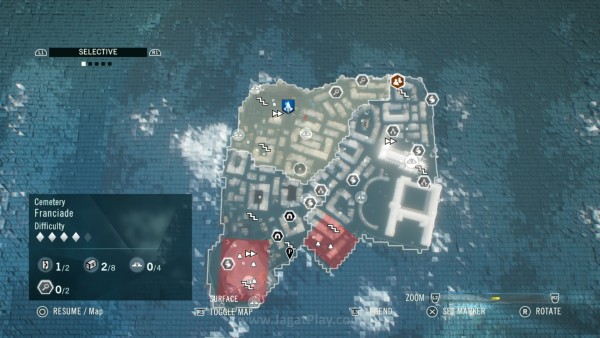 Review AC Unity – Dead Kings: Untung Saja Gratis! 2 Dari sisi konten, Dead Kings sangat terbatas. Kota kecil dengan sejumlah side mission, yang sayangnya harus diakui, tidak banyak menarik.