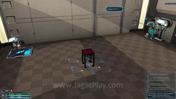 Review Phantasy Star Online 2: Pelindung Jagat Raya Beraksi! 11 Kamar Anda dapat ditata dengan beragam furnitur yang ditemukan dalam Dungeon