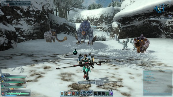 Review Phantasy Star Online 2: Pelindung Jagat Raya Beraksi! 16 Terkadang boss musuh ikut serta menyerang Anda ketika berada di Dungeon