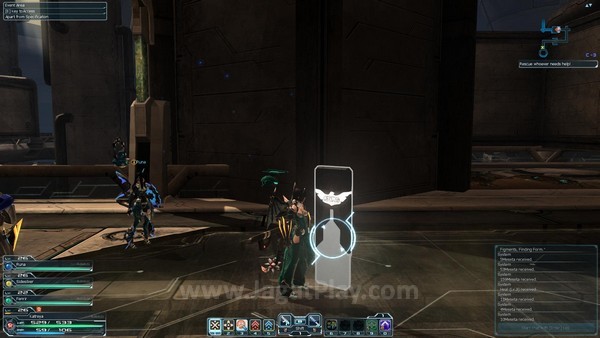 Review Phantasy Star Online 2: Pelindung Jagat Raya Beraksi! 2 Pilar berisi Event dapat ditemukan di dalam Dungeon