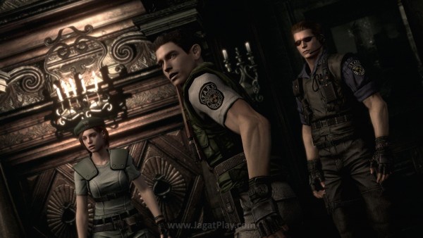 Review Resident Evil HD Remaster: Menggali Horror Masa Lalu! 8 Sebagai contoh? Ketika menggunakan Jill, Chris adalah karakter yang terpisah dari rombongan utama. Sementara ketika Anda menggunkan Chris, yang terpisah adalah Barry.