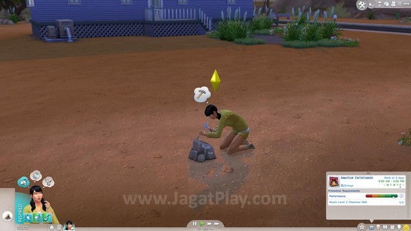 Review The Sims 4: Dunia Baru, Fun Baru! 9 Suka mengoleksi batu? Anda dapat meneruskan hobi tersebut di sini!