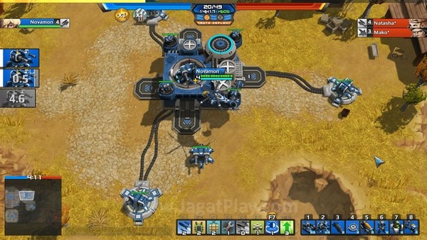 Review AirMech: MOBA Mecha Full Action! 7 Mempersiapkan pertahanan menjadi pilihan terbaik melawan gelombang serangan musuh