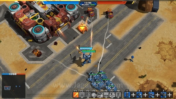 Review AirMech: MOBA Mecha Full Action! 1 Jangan menyerang base musuh sendirian!