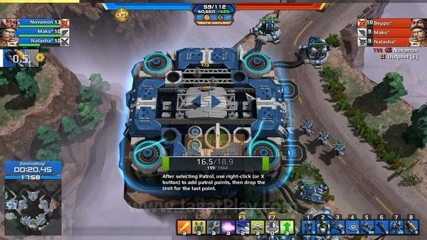 Review AirMech: MOBA Mecha Full Action! 3 Jagalah markas utama Anda dengan beragam pertahanan, seperti meriam dan antiudara