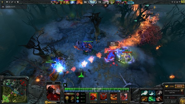 Stabil di 60 fps meskipun dalam pertarungan besar