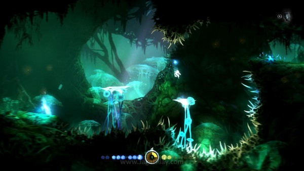 Kapan saatnya Anda menciptakan Soul Links, kapan Anda harus menahan diri? Di sinilah ekstra tantangan Ori and the Blind Forest.