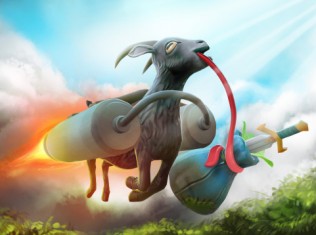 goat simulator kurir