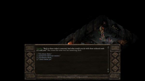 Di Pillars of Eternity, penyesalan datang karena malas membaca. 