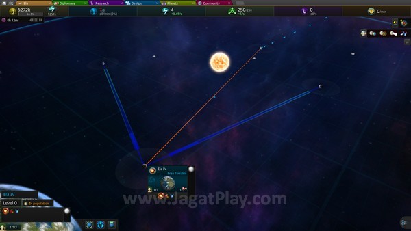 Review Star Ruler 2: Kerajaan Galaksi Berskala Epik! 2 Jalur perdagangan menentukan perkembangan planet