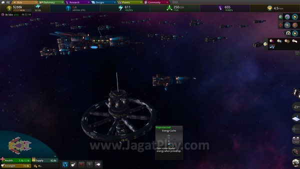 Review Star Ruler 2: Kerajaan Galaksi Berskala Epik! 5 Terkadang Anda dapat menemukan komoditi bonus yang dijaga oleh alien netral