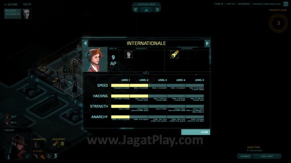 Setiap kenaikan skill memberikan efek pasif untuk agen