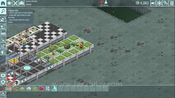 Review The Spatials: Strategi Membangun Plus Unsur RPG! 5 Selain bangunan produksi, Anda juga dapat membuat daerah hiburan