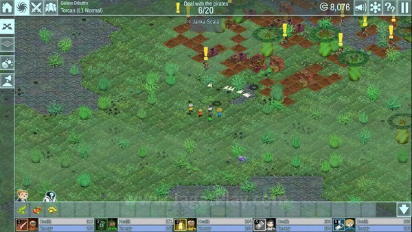 Misi yang dapat ditemui diacak setiap kali Anda memulai permainan baru